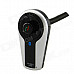 BT-518E 0.4" LCD Bluetooth V2.1 Handsfree Car Kit w/ MP3 Player / FM Transmitter / A2DP - Black