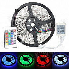 JR-5050 Waterproof 72W 4500lm 625nm 300-LED RGB Decoration Light Strip w/ EU Plug (5m)