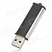 High Speed USB 2.0 Flash Drive Disk - Black + Silver (8GB)