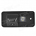 Waterproof CCD Car Rearview Camera for Audi A6L / A4 / Q7 - Black (DC 12V)