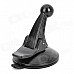 Universal Plastic Car Suction Cup Mount Holder Base for Garmin Nuvi GPS - Black