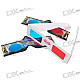 Disposible Anaglyphic Red + Blue 3D Glasses (Assorted 2-Pack)