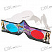 Disposible Anaglyphic Red + Blue 3D Glasses (Assorted 2-Pack)