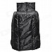 Water Resistant Windproof Motorcycle Riding Cotton Leg Warmer Quilt - Black