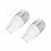 LY199 T10 7W 6000K 280lm White Door / License Plate / Width Lamp w/ CREE-XP-E R3 (2 PCS)