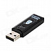 Kawau C296 USB 2.0 Multi-in-1 SD / MMC / TF / T-Flash Card Reader - Black
