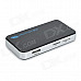 High Speed USB 3.0 SD / MS / M2 / CF / XD / Micro SD/TF Card Reader - Black + Silver