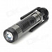 JADA 2-in-1 USB Chargeable Electronic Lighter w/ White LED Flashlight - Silver Grey