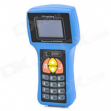 T-300 3" LCD Car OBD II Key Programmer - Black + Blue