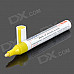 DIY Tire Marker Paint Pen for Auto Car Motorcycle - Yellow