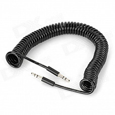 Universal 3.5mm Plug to Plug Audio Cable - Black (280cm)