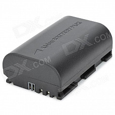 DSTE LP-E6 7.4V 2600mAh Decoded Li-ion Battery for E0S 5D Mark II / E0S 5D Mark III + More - Black