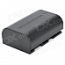 DSTE LP-E6 7.4V 2600mAh Decoded Li-ion Battery for E0S 5D Mark II / E0S 5D Mark III + More - Black