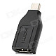 Mini DisplayPort Male to HDMI Female Adapter - Black