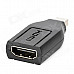 Mini DisplayPort Male to HDMI Female Adapter - Black