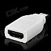 Mini DisplayPort Male to HDMI Female Adapter - White