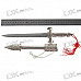 Unsharpened Alloy Chinese Sword Letter Opener Knife (29.5cm)