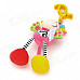 Lokyee 02154 Donkey Style Vibration Bell Tail-Pulling Toy - Multi-Color