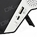 DENKO MP-07 Mutual Induction Speaker for Iphone / Samsung Cellphone / PC - Black + White