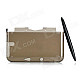 Protective PC Case w/ Screen Protector / Stylus for Nintendo 3DS LL / 3DS XL - Black