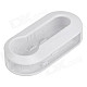 Replacement Detachable Plastic Remote Key Cover Shell Case for Fiat - White