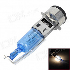 SENCART BA20D 55W 1350~1485lm White Light Halogen Motorcycle Headlamp - (DC 12V)