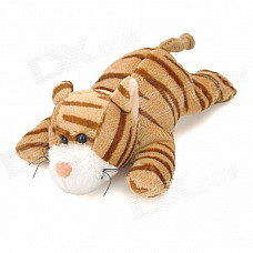 4021 Cute Tiger Doll Fridge Magnet - Yellow