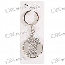 Stainless Steel 1995~2044 Analog Discal Calendar Keychain