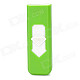 Rechargeable 250mAh USB Reusable Lighter - Green