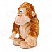 Cute Plush Music Dancing Orangutan Toy - Brown