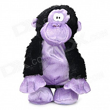 Cute Orangutan Shape Music Dancing Toy - Black Purple (4 x AA)