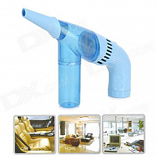 USB Power Portable Handheld Electric Vacuum Cleaner for Car / Household - Blue