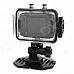 D10 1.8" LCD 720p 1.3MP 4X Digital Zoom Anti-Shaking DVR Camcorder w/ Waterproof Case - Golden