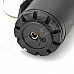 Creative Grenade Shape Zinc Alloy Butane Gas Lighter - Black