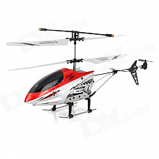 2013B 2.5-CH IR R/C Remote Controller Helicopter - Silver + Red + Black + White