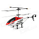 2013B 2.5-CH IR R/C Remote Controller Helicopter - Silver + Red + Black + White