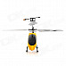 2013B Rechargeable 2.5-CH R / C Helicopter - Silver + Yellow + Black + White (IR Remote / 6 x AA)