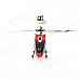 Rechargeable 250mAh 2.5-CH IR R/C Helicopter w/ Remote Controller + Propeller - Silver + Red