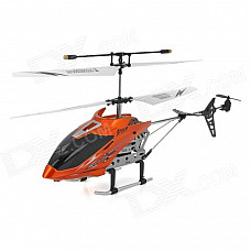 2013A 2.5-CH IR R/C Remote Controller Helicopter - Silver + Orange + Black + White