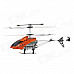 2013A 2.5-CH IR R/C Remote Controller Helicopter - Silver + Orange + Black + White