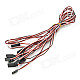 Universal Helicopter Extension Cable for JR / FUTABA - Red + Black + White (5 PCS / 1m)