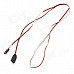 Universal Helicopter Extension Cable for JR / FUTABA - Red + Black + White (5 PCS / 1m)