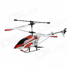 Rechargeable 1100mAh 40MHz 3.5-CH R/C Helicopter w/ Antenna + 2-Flat-Pin Plug - Red + White