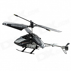 Rechargeable 1100mAh 3-CH IR R/C Helicopter w/ Remote Controller + USB - Black