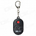 ENO 0.8" LCD Tuner w/ Keychain for Ukulele / Guitar / Bass - Black + White (1 x CR2032)