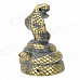 Unique Cobra Shape Windproof Butane Gas Lighter - Bronze