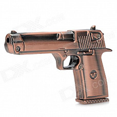 Pistol Style USB 2.0 Flash Drive - Bronze (16GB)