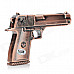 Pistol Style USB 2.0 Flash Drive - Bronze (16GB)