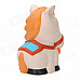 Hand Painted Cute Horse Shaped PVC Coin Money Bank