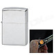 Creative USB Rechargeable Recycle Electronic Lighter - Silver